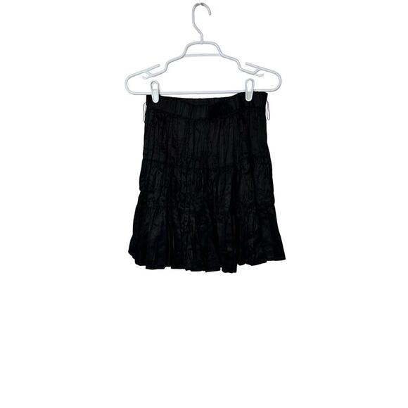 Frederick’s of Hollywood Classic Ruffle Mini Skirt Size L Y2K Whimsigoth - Picture 1 of 5